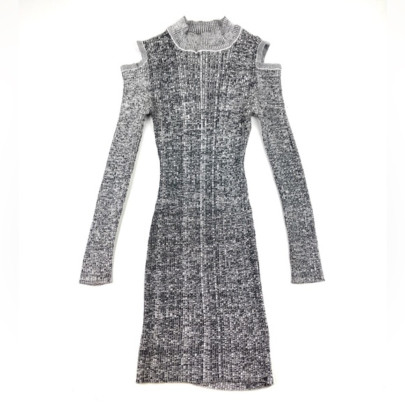 Women’s Derek Heart Bodycon Long Sleeve Sweater Dress Size Large - Picture 1 of 3